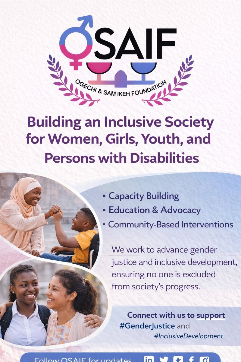 Ogechi & Sam Ikeh Foundation (OSAIF) tweet media