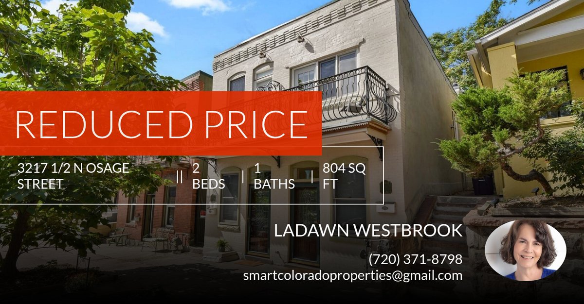 dawnarising's tweet photo. 📍 Reduced Price 📍 This recently reduced home at 3217 1/2 N Osage Street in Denver won't last long, so, don't wait to set up a showing! Reach out here or at (720) 371-8798 for more information! https://t.co/pKVeigQ0GG https://t.co/mzBWHB1x4I
