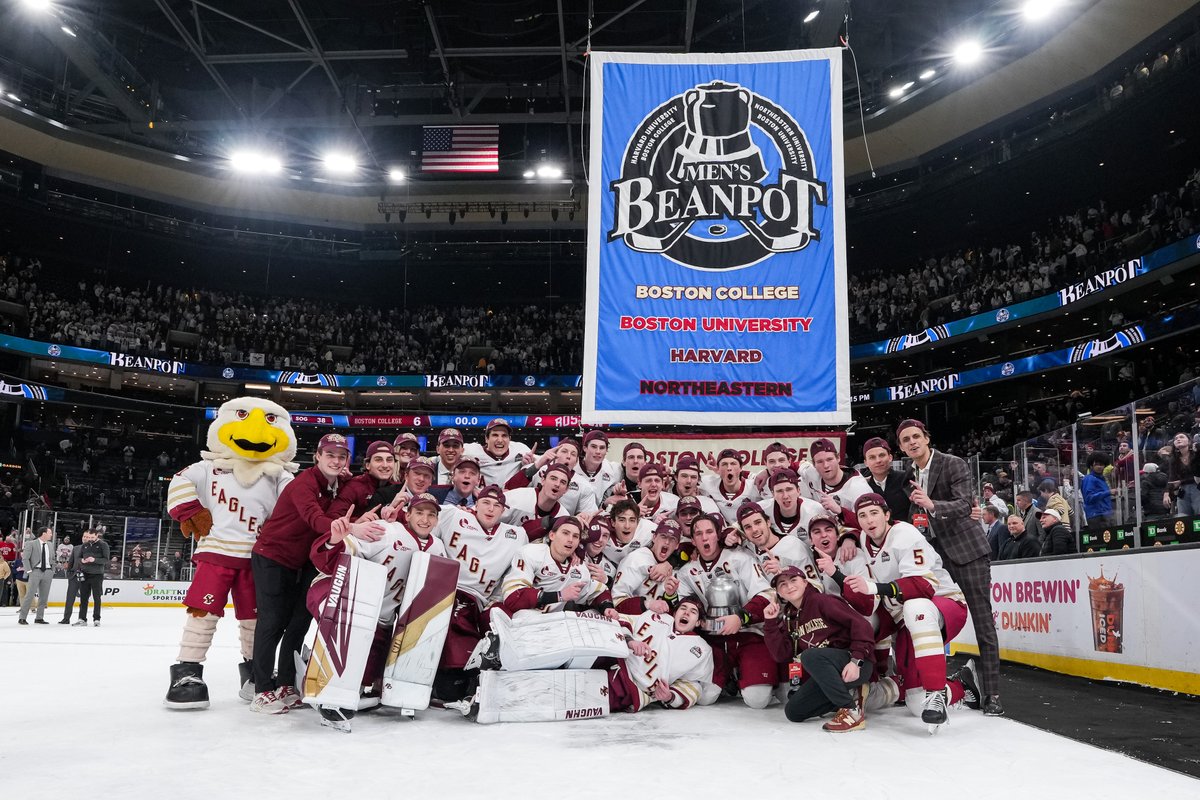 BC_MHockey's tweet image. Beanpot Champs 🏆