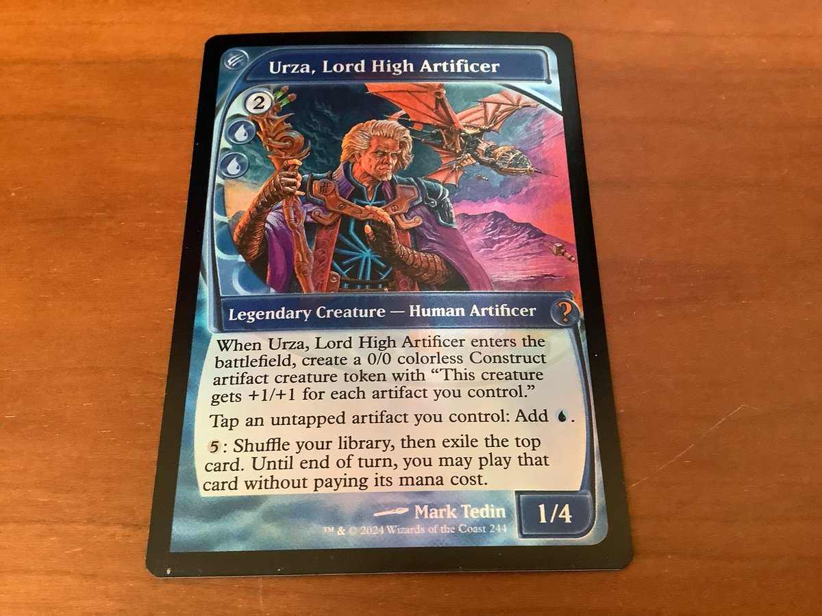 最高工匠卿、ウルザ］ 購入したカードとしては人生最高額。どーしても