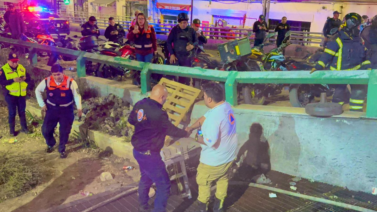 HalconOnce's tweet image. INCENDIO EN LA GLORIETA DE LOS INSURGENTES. 

Bomberos de la #Cdmx se movilizaron hasta el bajo puente de la glorieta de #Insurgentes y avenida #Chapultepec. 

Un campamento utilizado por personas en condición de calle se quemaba… 

Un gatito rescatado, fue atendido de