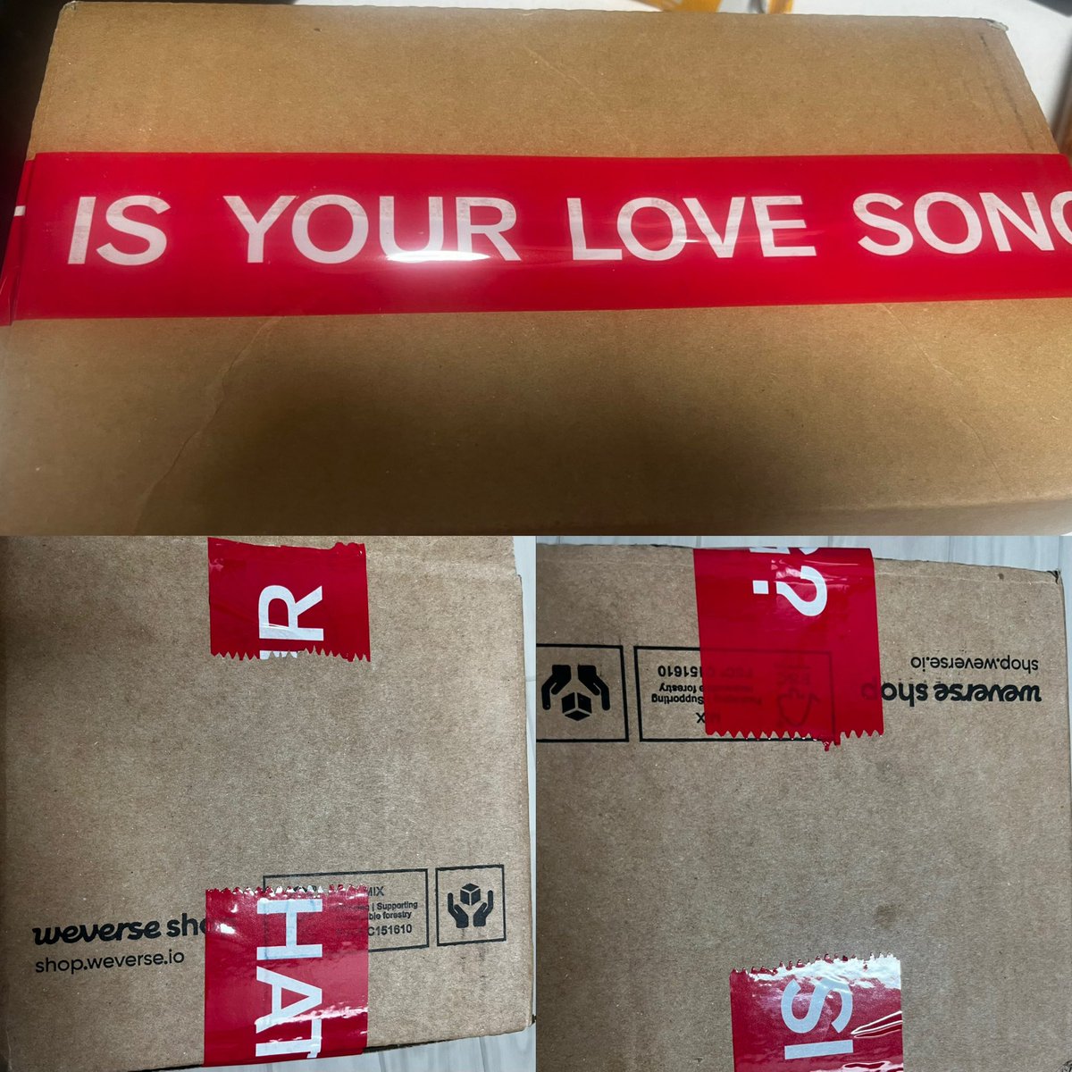 [NEWS] The New #BTS ARMY BOMB’ pack box has a tape called “What is Your Love Song?” 👀💜

#BTS_ARIRANG