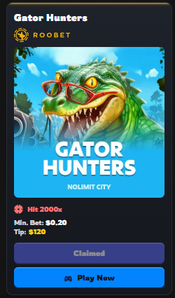 Someone just hit this Challenge on terriblepker.com using code terriblepker and got INSTANTLY PAID 💸

Don’t forget: <a href="/Roobet/">Roobet</a>  Rewards!
• $5,000 bi-weekly wager leaderboard 🏆
• $300 FREE SPIN raffle every Sunday 🎰
• Wager milestones that align with the active