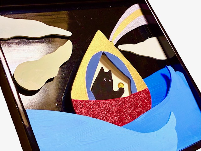 古道具でももえさんとのコラボ作品だよ(^ ^)
shanty-art.com/Blog/archives/…