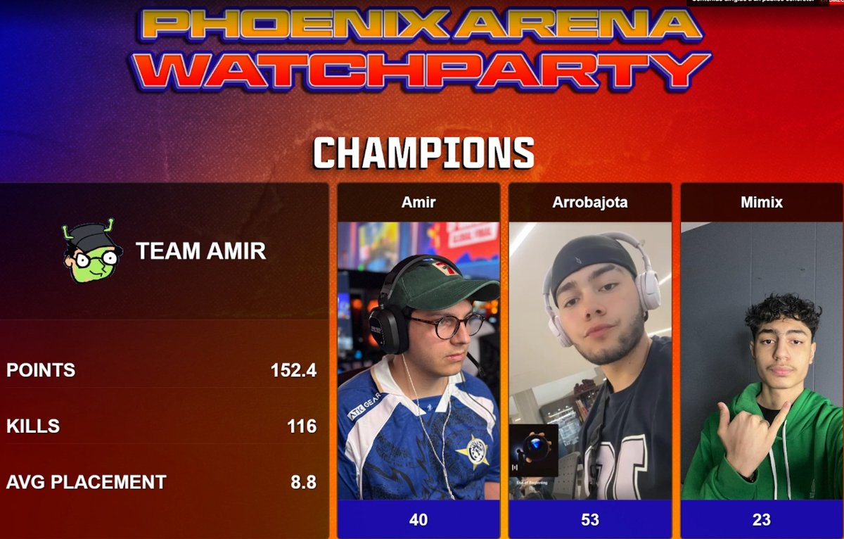 El mejor regalo de cumpleaños 🏆🇨🇴 Champ <a href="/PhoenixArenaGG/">PhoenixArenaGaming</a>  1000$ w/<a href="/DeusAmirr/">LEV Deus Amir</a> <a href="/MimixGam/">PHNX Mimix</a> Muchas gracias a todos los que estuvieron apoyándome y a por confiar siempre en mi, Love u Guys 💜