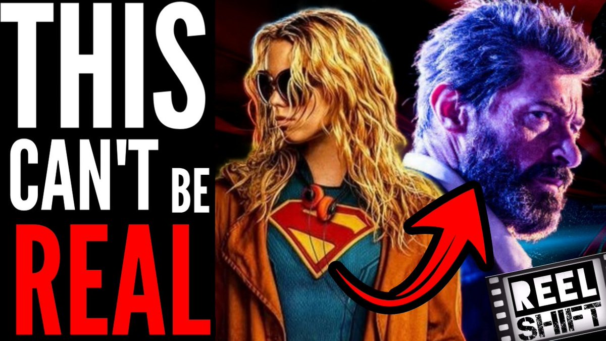 ReelShiftJoe's tweet photo. NEW VIDEO #Supergirl Early Reactions Are Crazy! Compared To Logan &amp; Man Of Steel? #ReelShift #manofsteel #DCU
https://t.co/0sgMM5e544 https://t.co/QUVY3MT19Y