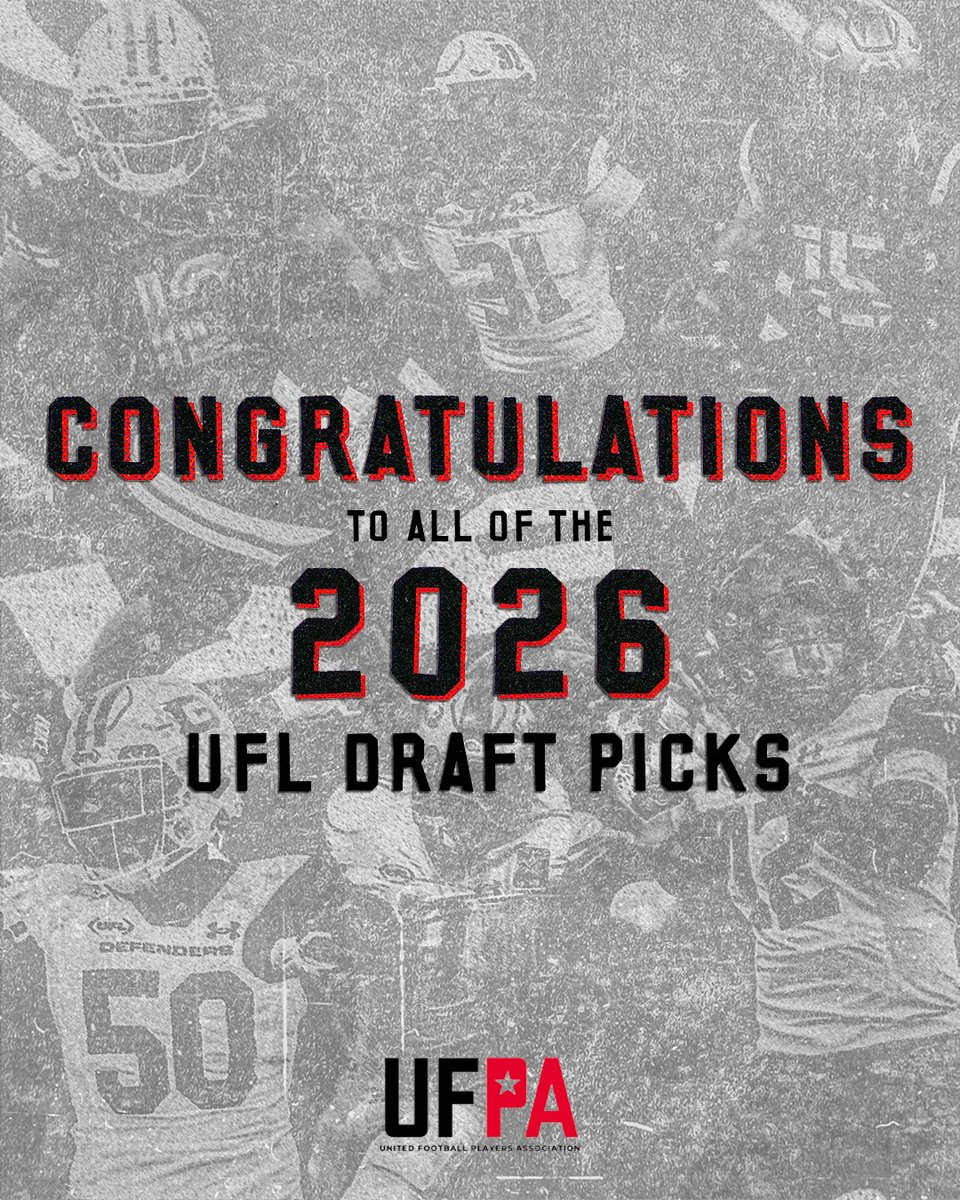 UnitedFBPlayers's tweet image. After weeks of roster moves and final decisions, training camp rosters are officially set! Congratulations to all the players moving forward. 👏 

Training camp begins February 20th. 📆

#draft #ufl #trainingcamp #football #ufpa