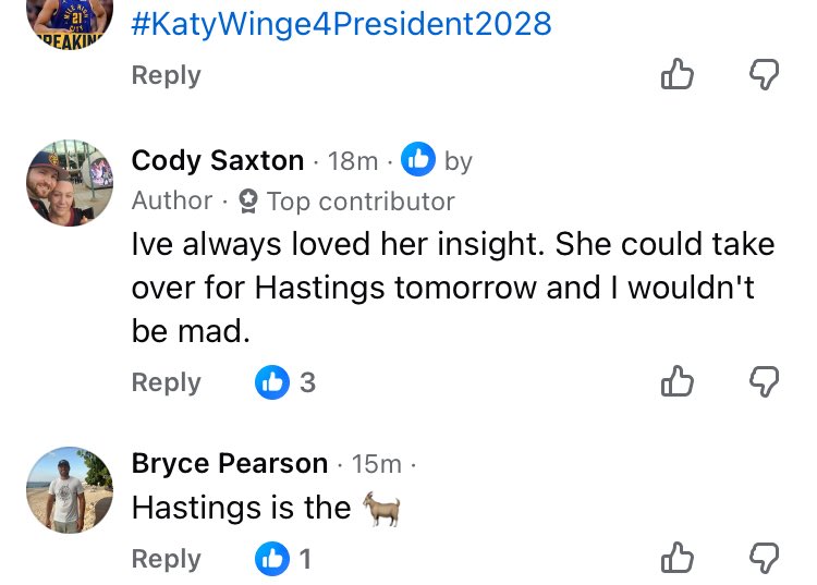 smokenofilter's tweet photo. @katywinge 
You heard it here first https://t.co/kfyHBBm3yp