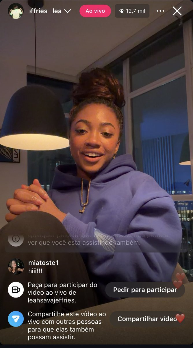 🚨 GENTE A LEAH ABRIU UMA LIVE NO INSTA DO NADA SOCORROO