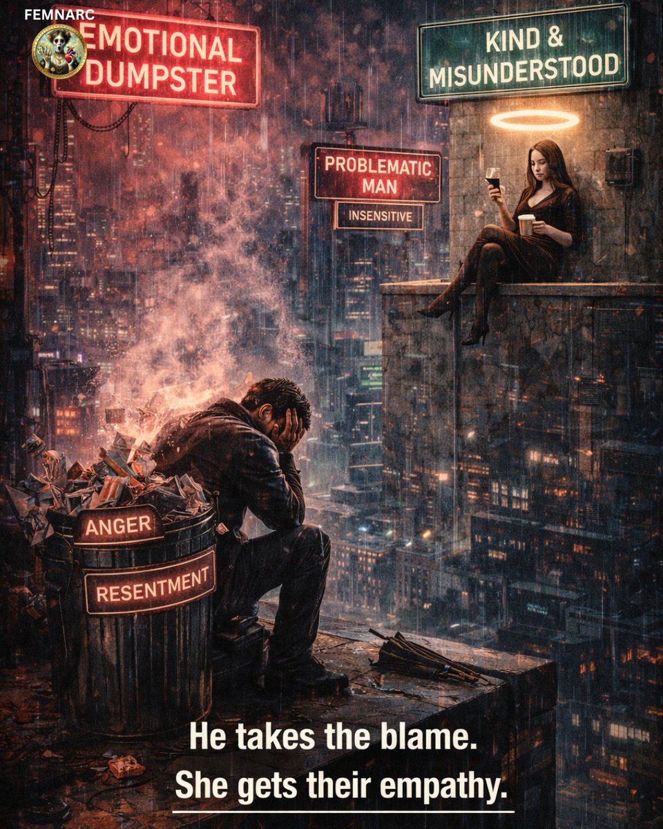 FEMNARC's tweet photo. Blame accumulates where expression is permitted, not where comfort is preserved.
Some roles are assigned quietly, then defended as fairness.
https://t.co/ZXuDm70uD4
#femnarc #meme #memecoin #powerstructures #darkculture https://t.co/iupZiBemrc