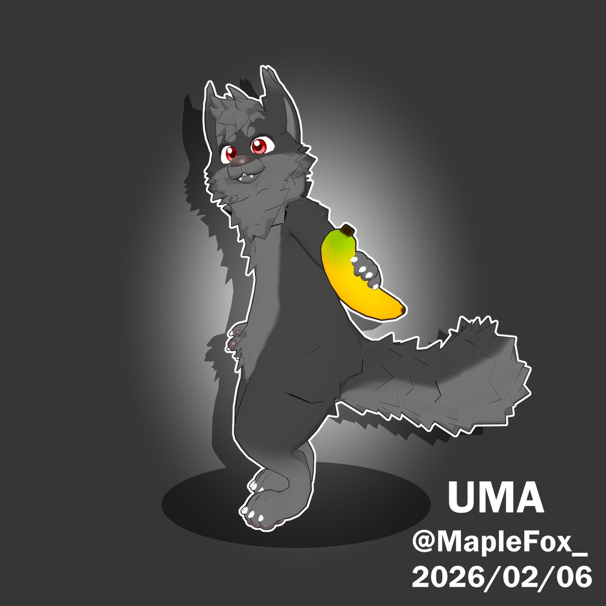 MapleFox_'s tweet photo. Commission For: @bananas_uma 🍌!!
Thank you!!

#furry #kemono #vrchat #taidum #maplefox #unity3d #VRC #vrchatavatar https://t.co/D0MCZZFhfM