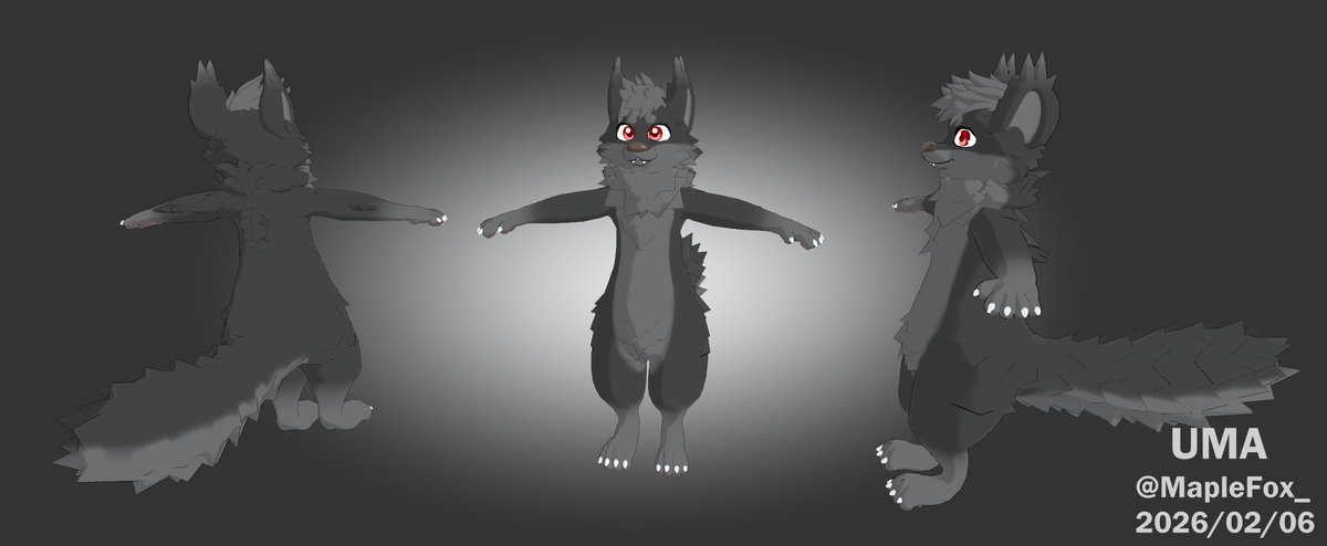 MapleFox_'s tweet photo. Commission For: @bananas_uma 🍌!!
Thank you!!

#furry #kemono #vrchat #taidum #maplefox #unity3d #VRC #vrchatavatar https://t.co/D0MCZZFhfM