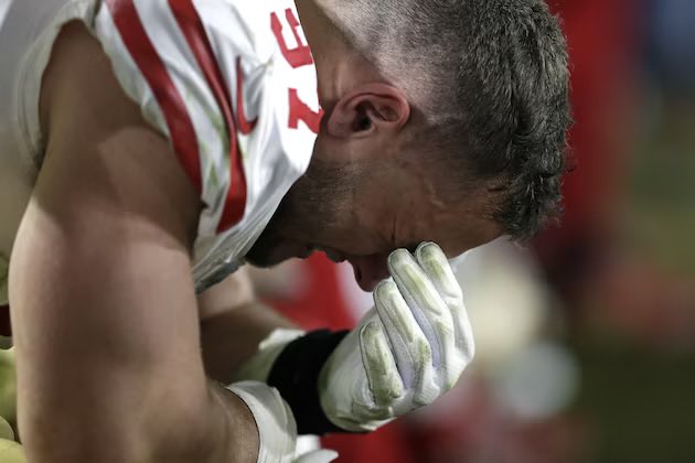 Nick Bosa having to watch the Seahawks and Bad Bunny dominate on his home field