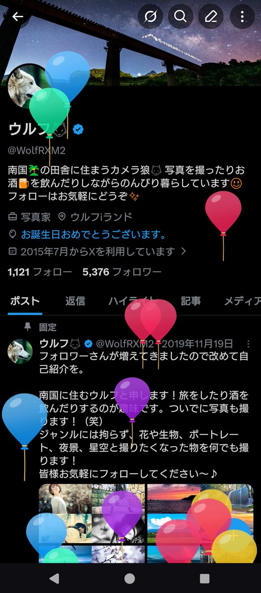 ウルフ🐺 tweet media