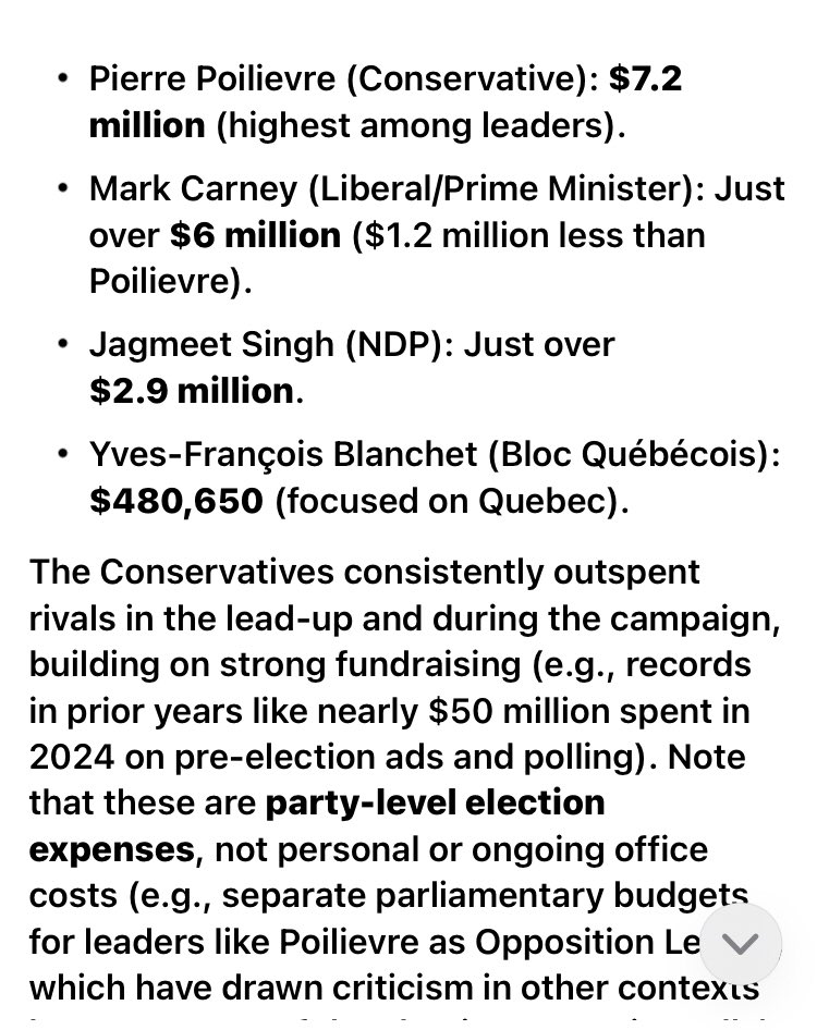 <a href="/RachaelThomasAB/">Rachael Thomas</a> Why are Taxpayers paying for Pierre PoiLIEvre's extravagant lifestyle?

Year after year Pierre PoiLIEvre spent more than any other leader!

Year after year Pierre PoiLIEvre spent more than the Prime Minister of Canada!
