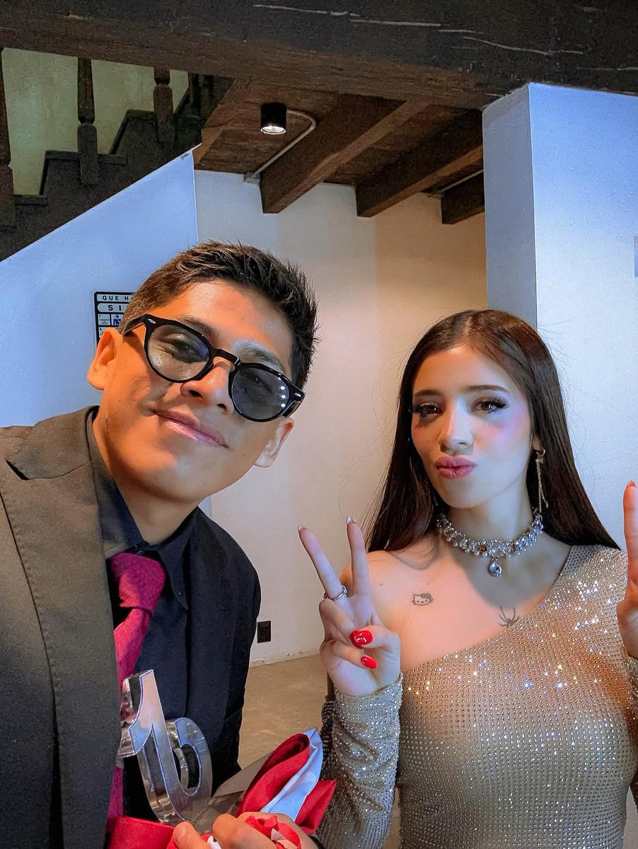 Katteyes para los TikToks Awards en México. 🇨🇱🔥