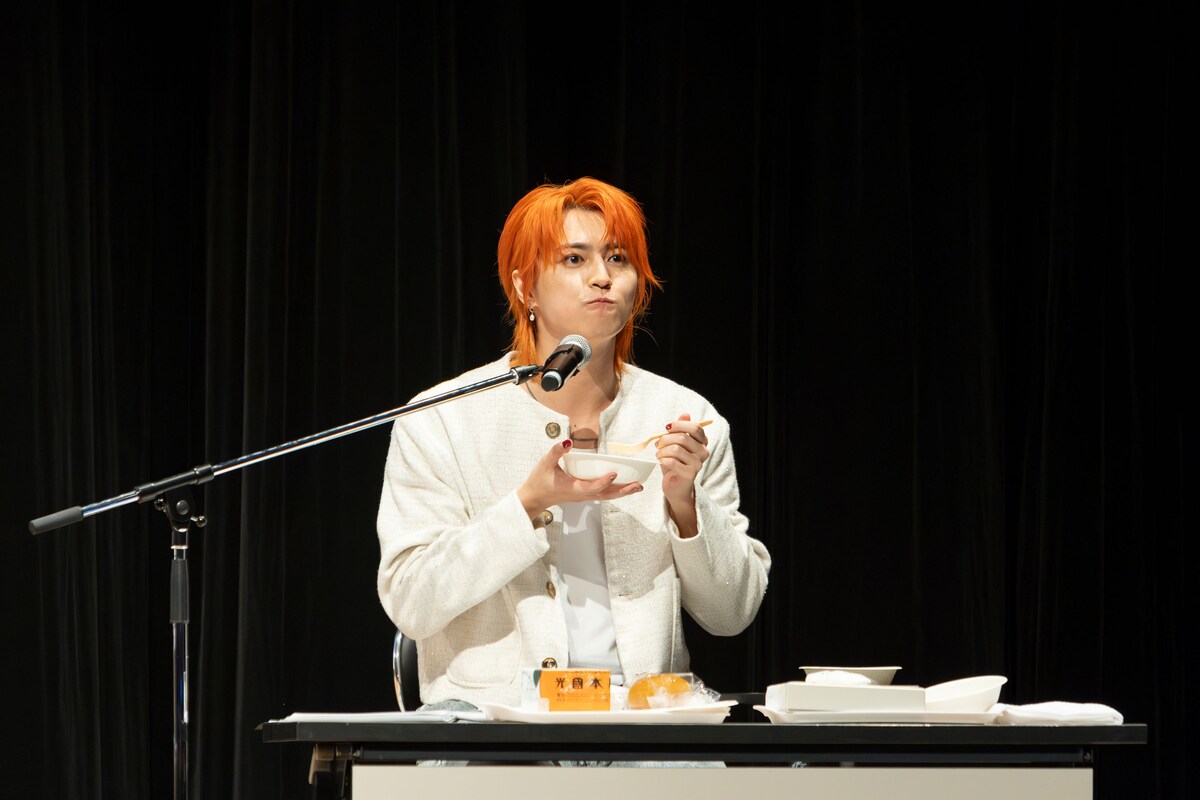 natalie_mu's tweet photo. 🍙マサヒロの長おにぎりも登場！
超特急「ちょうたび」公開収録
今週末にオンエア📻

⏬詳細
https://t.co/grpzXARVjv

#超特急 https://t.co/a1fDzw7PSK