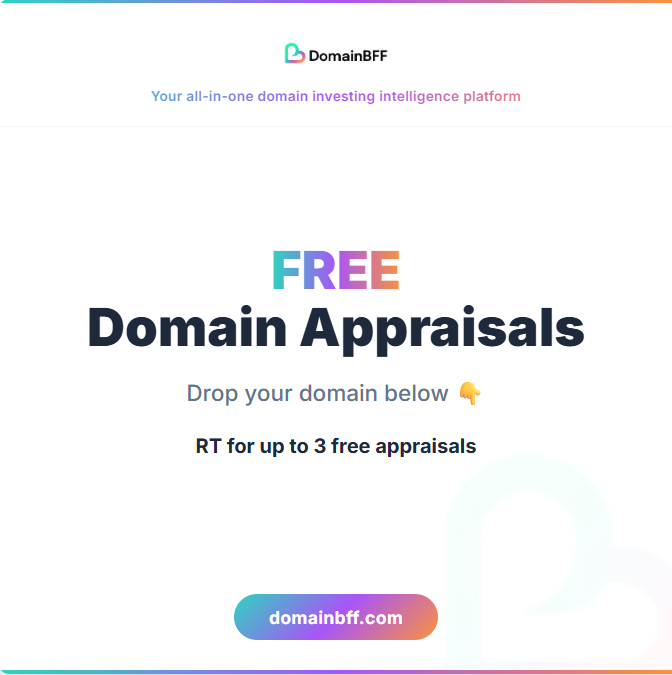 Cody | DomainBFF tweet media