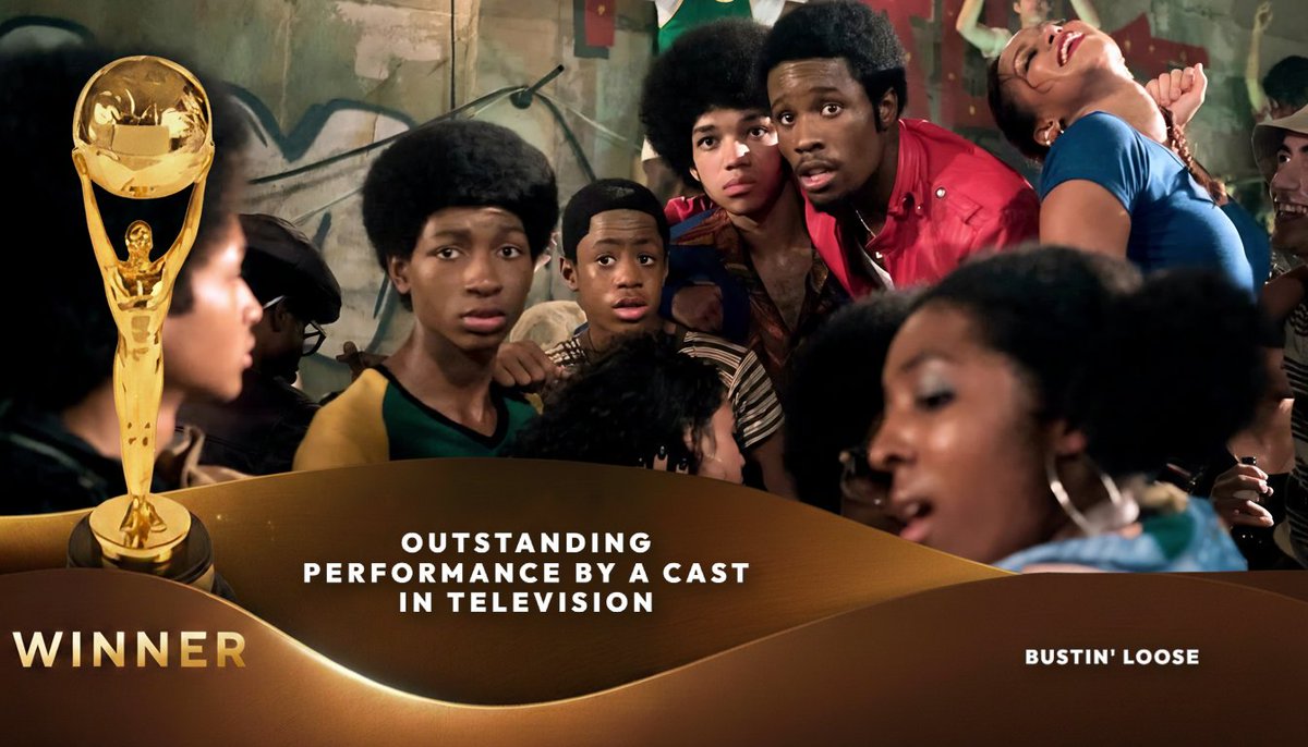 Outstanding Performance by a Cast in Television - “Bustin’ Loose” #MoNAsCongrats 🏆