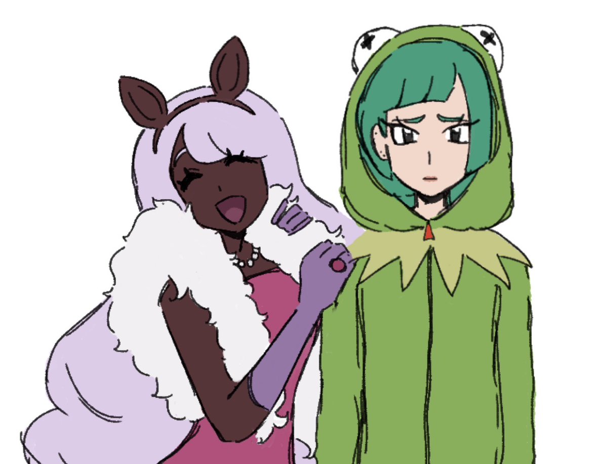 offthem00n's tweet image. awwww 💜💚