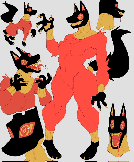 Kakao, the demon dog