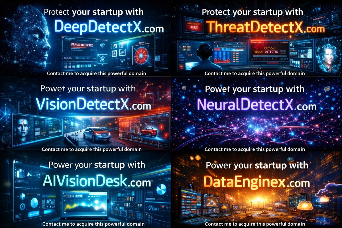 DomainHubX's tweet image. Elon just reminded everyone:
Technology moves fast — brands must move faster.
In AI, security &amp;amp; data…
the right domain isn’t marketing, it’s strategy.
Premium names are getting rarer by the minute. 🚀