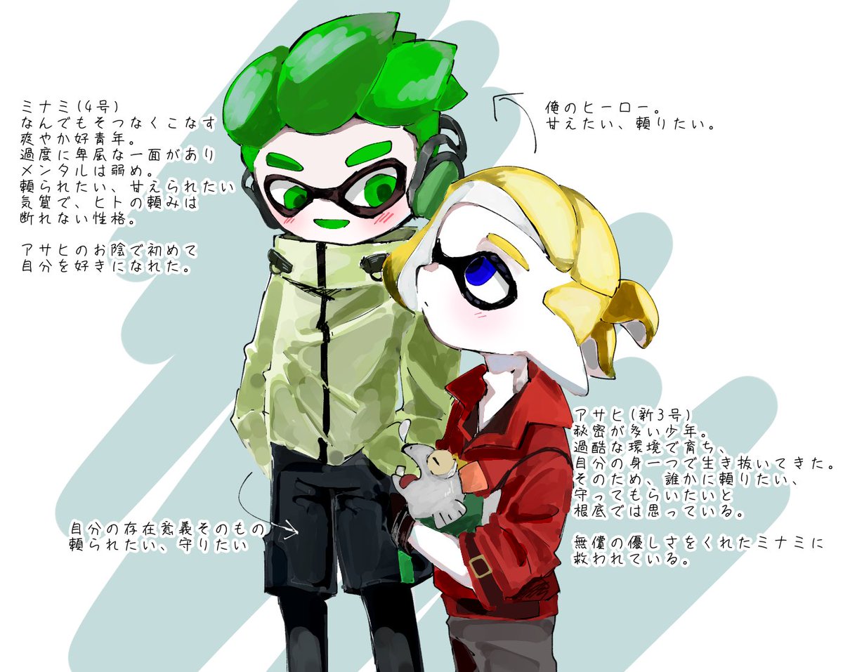 ミナミとアサヒ