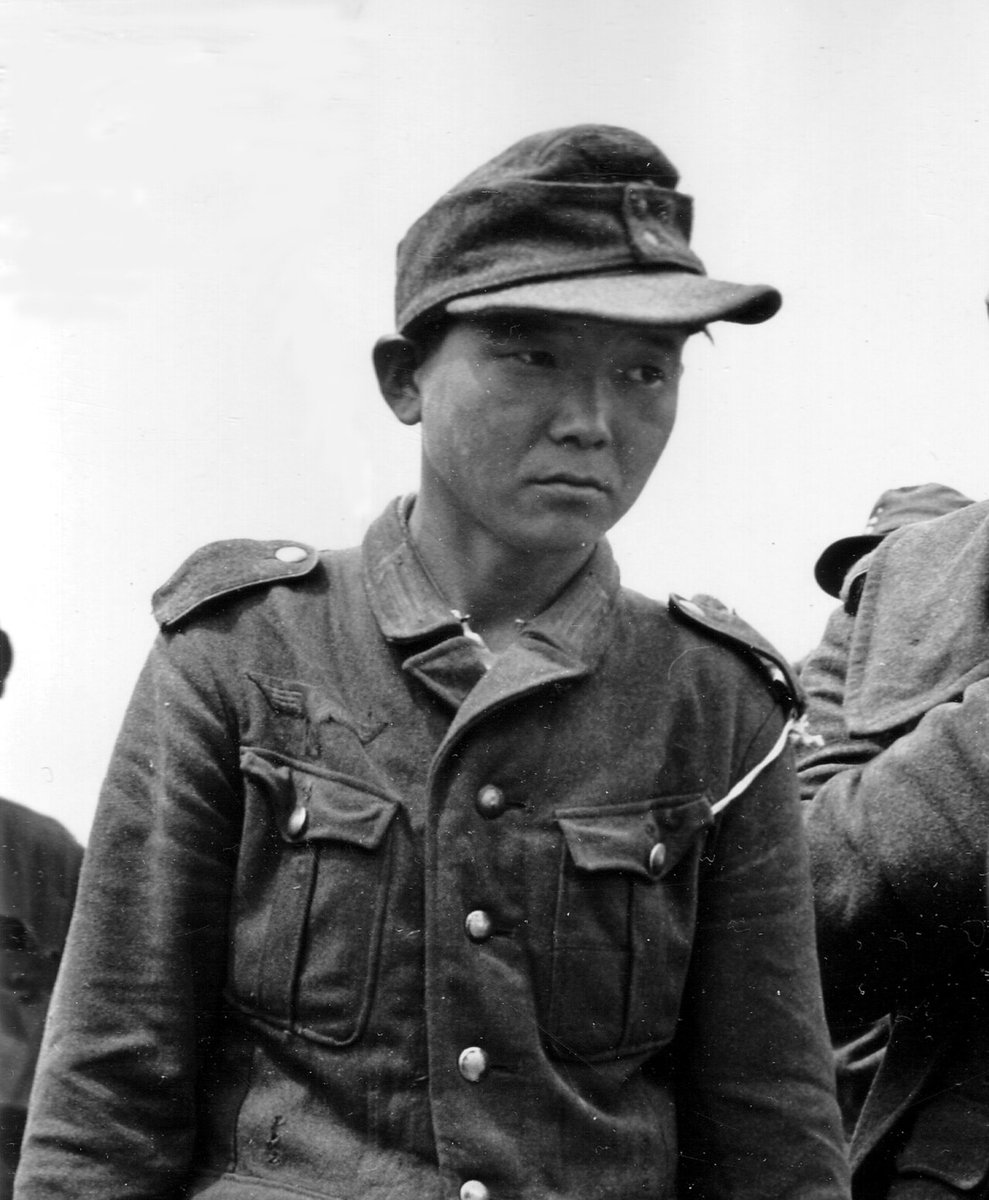 I believe a total of 10 to 12 Koreans were captured, including four at Utah Beach. They were held as prisoners of war in Britain and the United States. The Soviet Union wanted them returned as collaborators, but the Western Allies refused to send them back.

I am not sure what