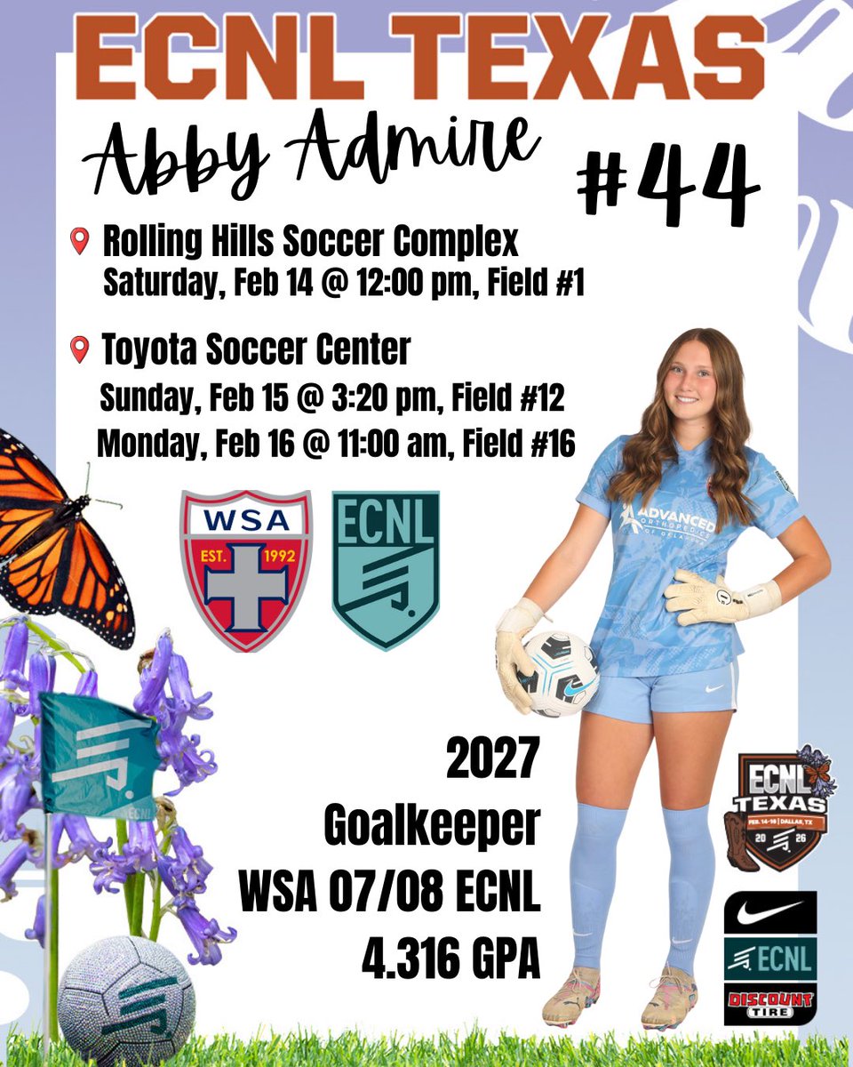 ECNL Dallas this weekend!