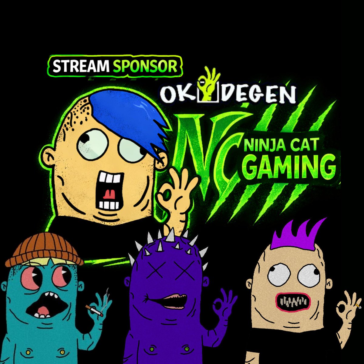 Friday Nights stream sponsor has been announced!! 
<a href="/okdegen/">OKDEGEN</a> will be sponsoring Friday night so make sure your locked in
Games
Giveaways
Music and fun