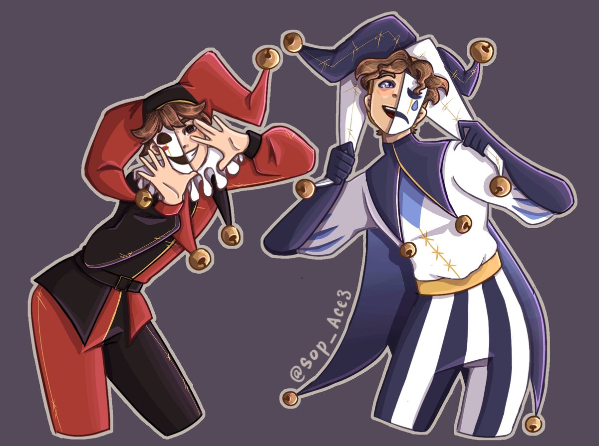 The silliest jesters brothers :)

[#BannerfallSMP #bannerfallsmpfanart #lukeytvfanart #tubbofanart]