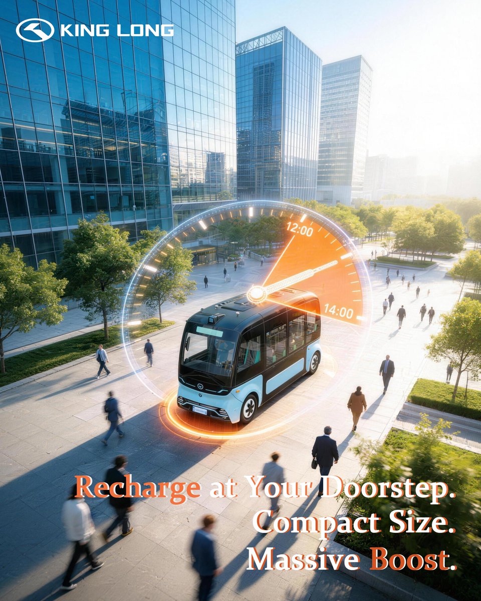 Spark your energy with KING LONG.
🕙12:30 PM. The city pauses. You shouldn't have to.
☕️Whether it's a hot coffee or a quick snack, KING LONG's autonomous fleet brings the energy to you.⚡️
No lines. No distance. Just pure convenience.
#KingLong #KingLong24h #NoonRecharge