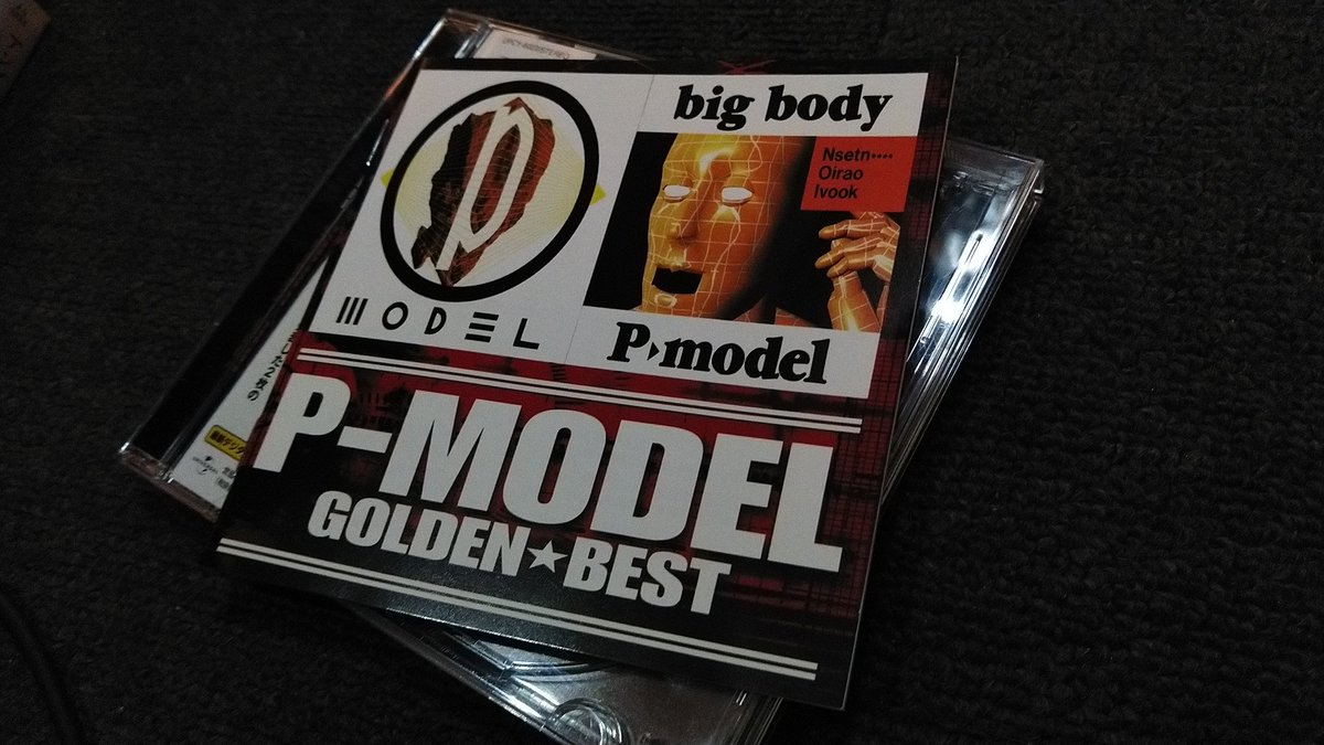 解凍P-MODELの気分。 2枚とも、昔誰かに貸したままなくなったので買い