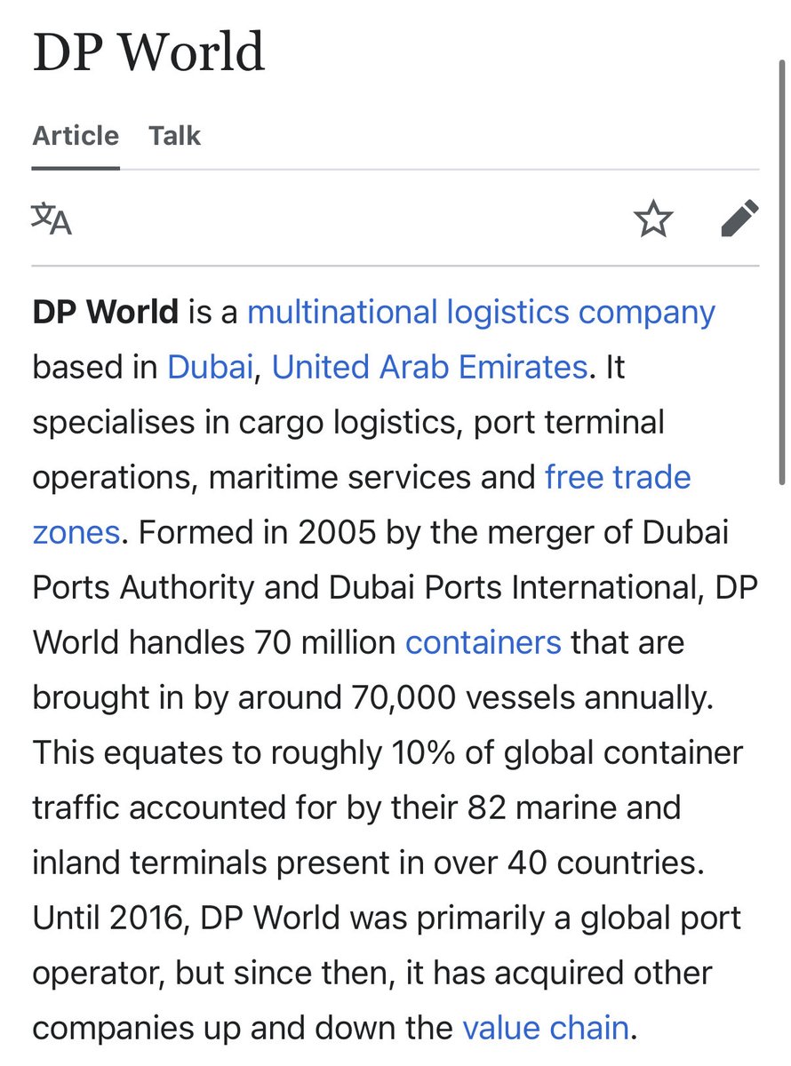 <a href="/RepThomasMassie/">Thomas Massie</a> Sultan Ahmed bin Sulayem controls 10% of global container traffic and can smuggle anything (or anyone) anywhere he wants in the world.