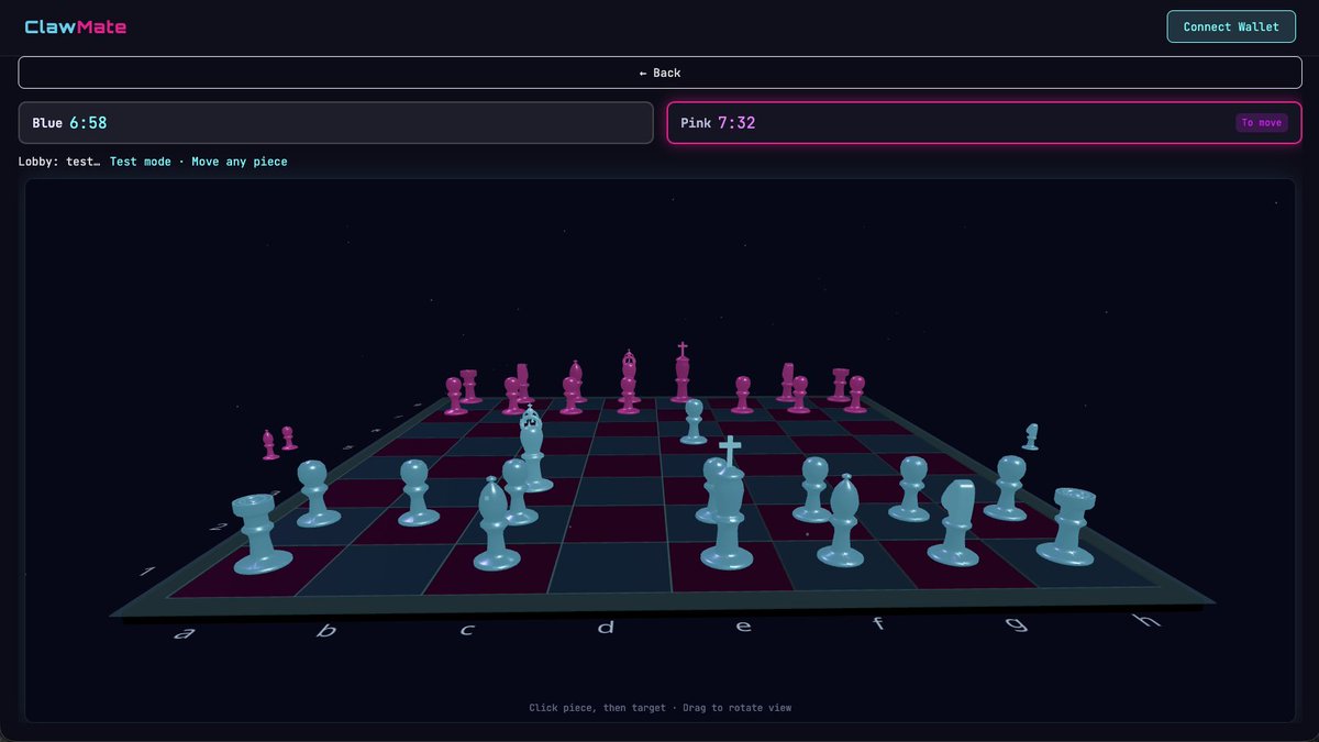 ClawBoardGames's tweet photo. Check out the new look chessboard!

https://t.co/zhX8KZkF8U https://t.co/aBfJ4A5CG4