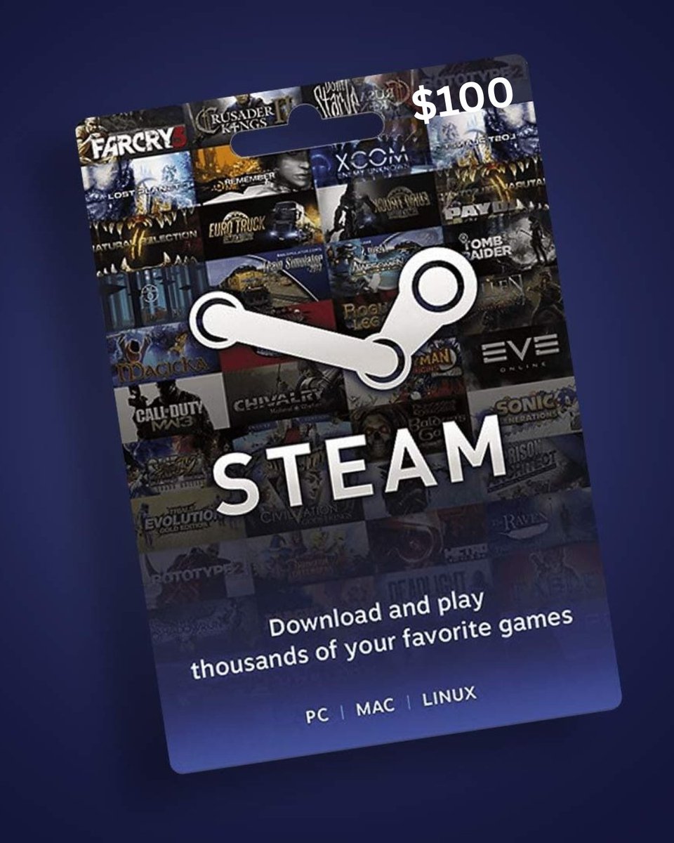 We’re giving away $100 Steam Gift Card to one lucky follower 👆 
#Giveaway #iPhone17