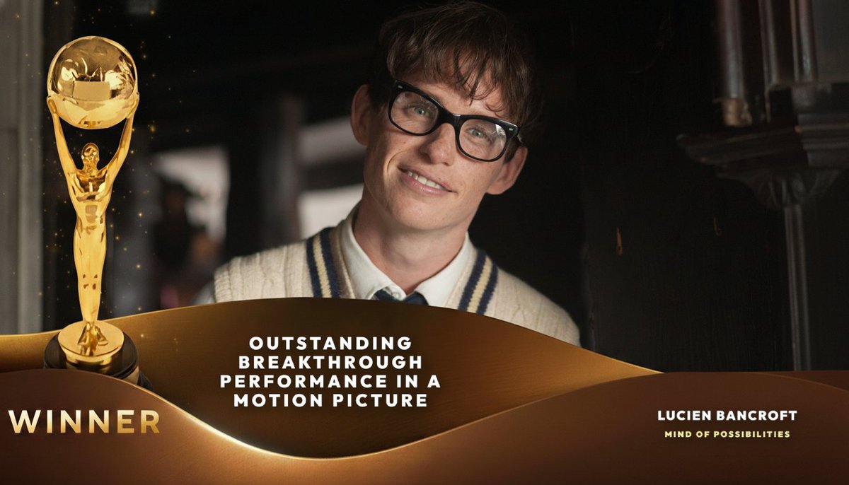 Outstanding Breakthrough Performance in a Motion Picture - <a href="/LucienBancroft/">Lucien Bancroft</a> in “Mind of Possibilities” #MoNAsCongrats 🏆