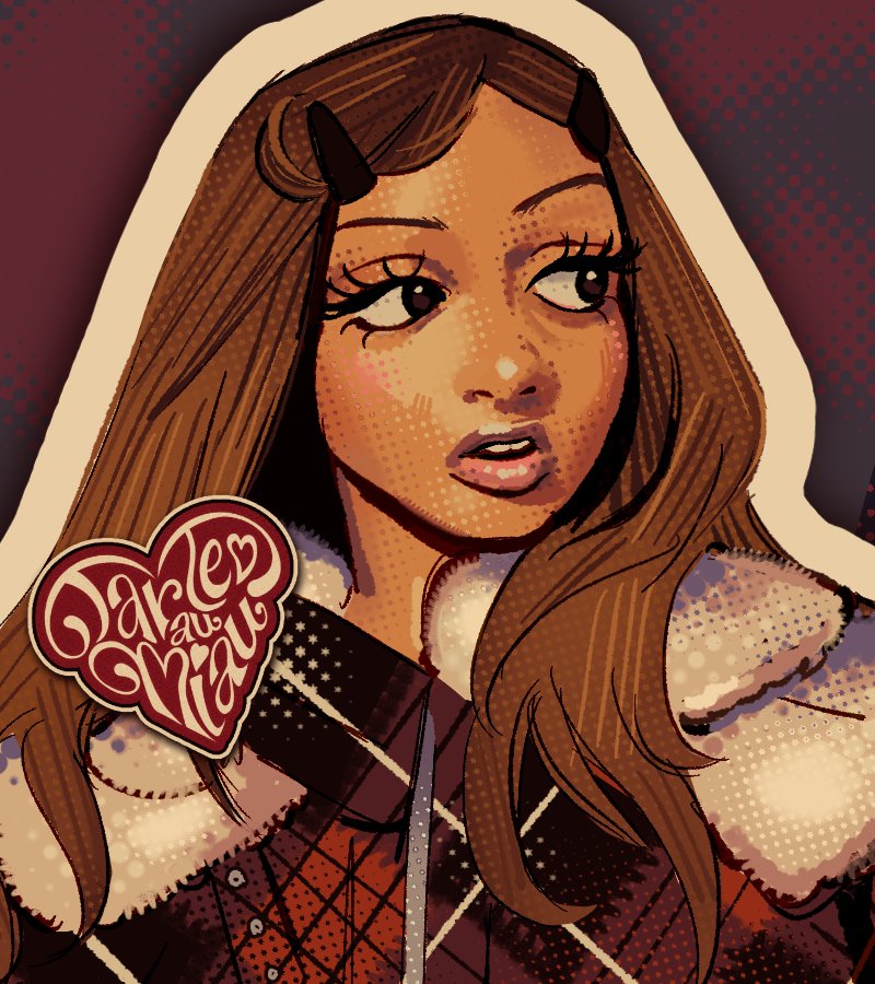 tarteaumiau's tweet image. i still really like this pink i drew last year