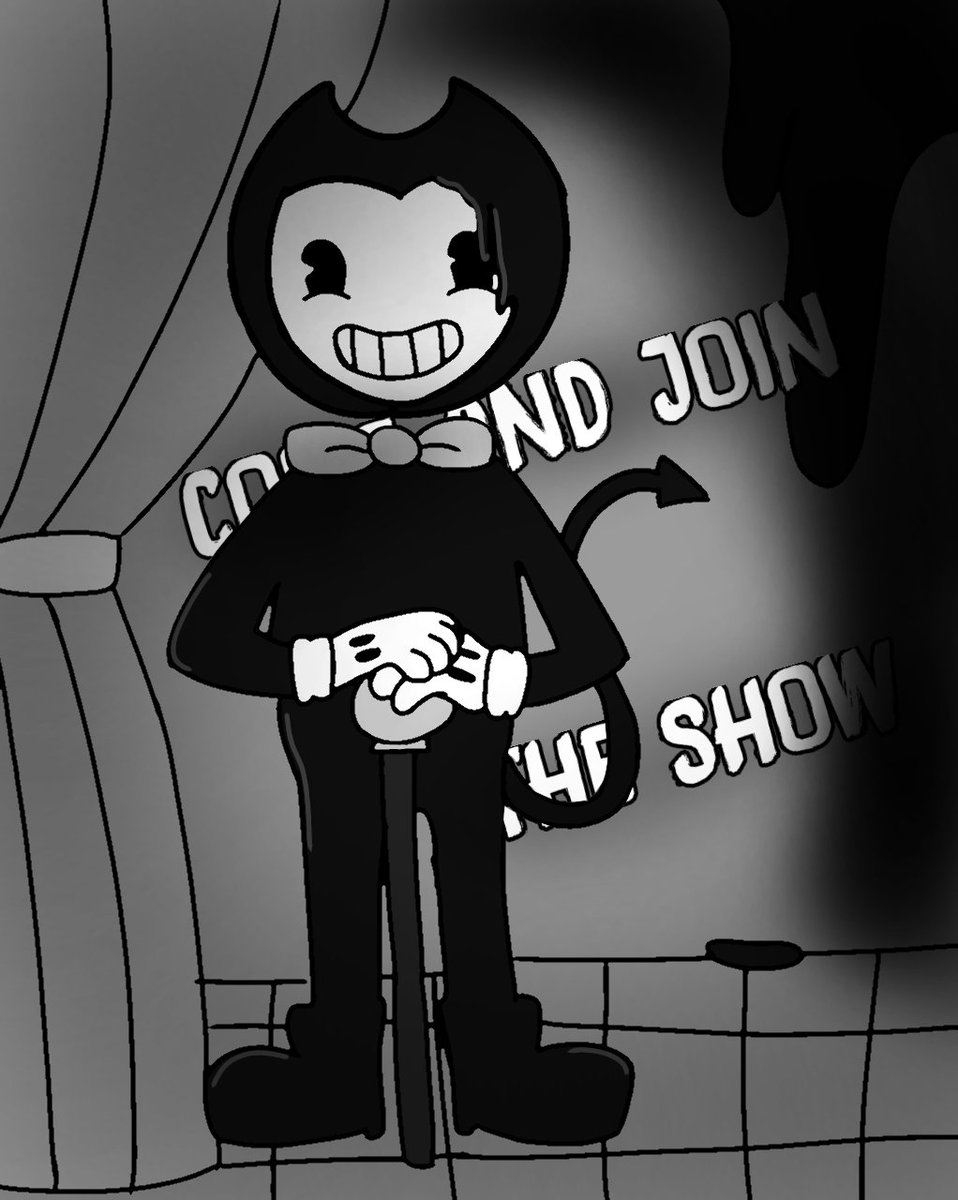 "Happy Birthday Bendy 9 years" | #Bendy #Bendy_and_the_ink_machine #Batim