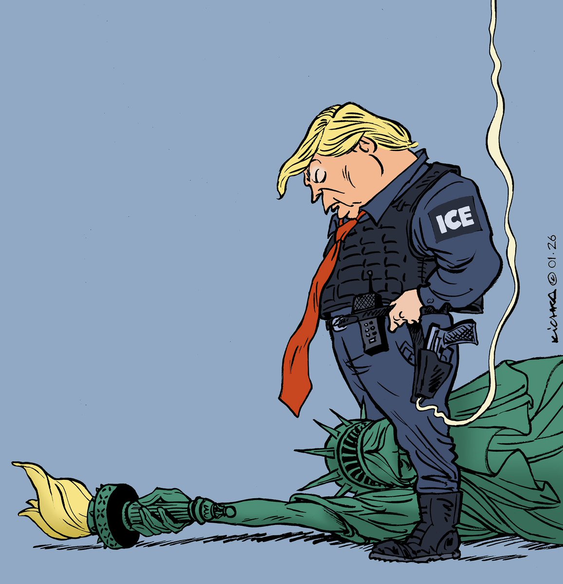 allow1008's tweet image. מישל קישקה 
#IceAgent #trump
