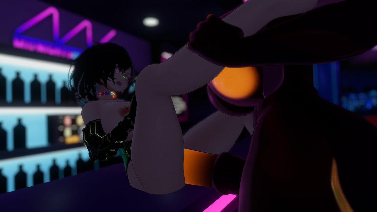 Bar night gone right!
with my hun <a href="/TrackserVolt/">TrackserNSFW🔞</a> ~💚

#vrchatnsfw