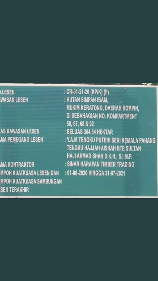 <a href="/malaysiakini/">malaysiakini.com</a> Siapa bagi lesen hutan simpan