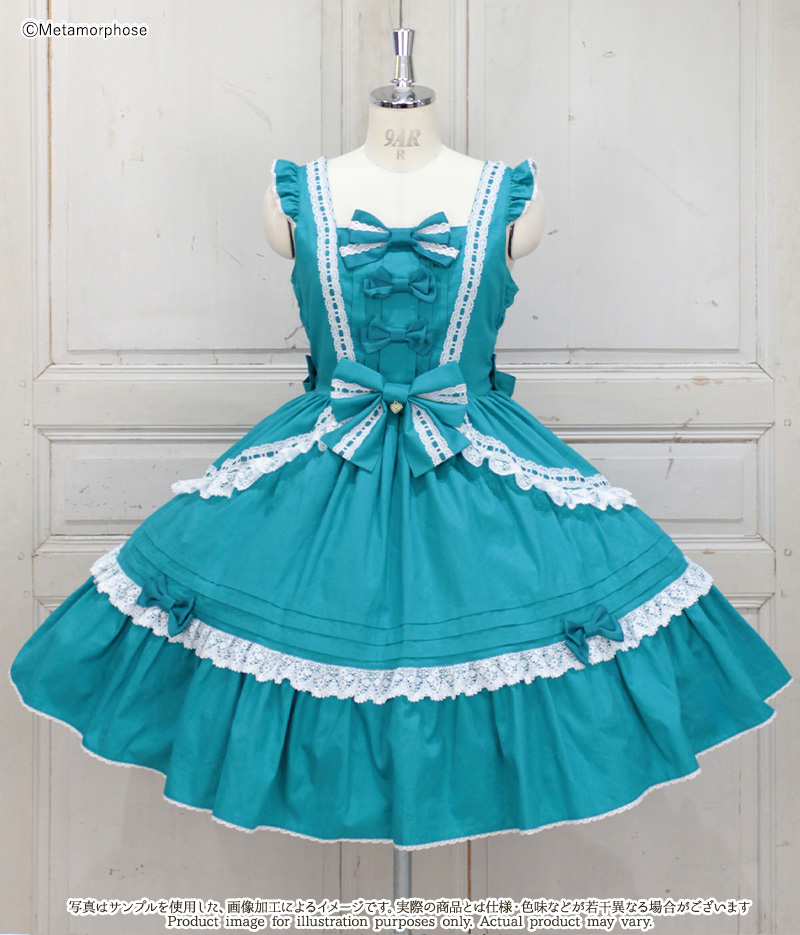 💗新作公開②💗 🎀はしごレースピンタックフリルJSK <通常size