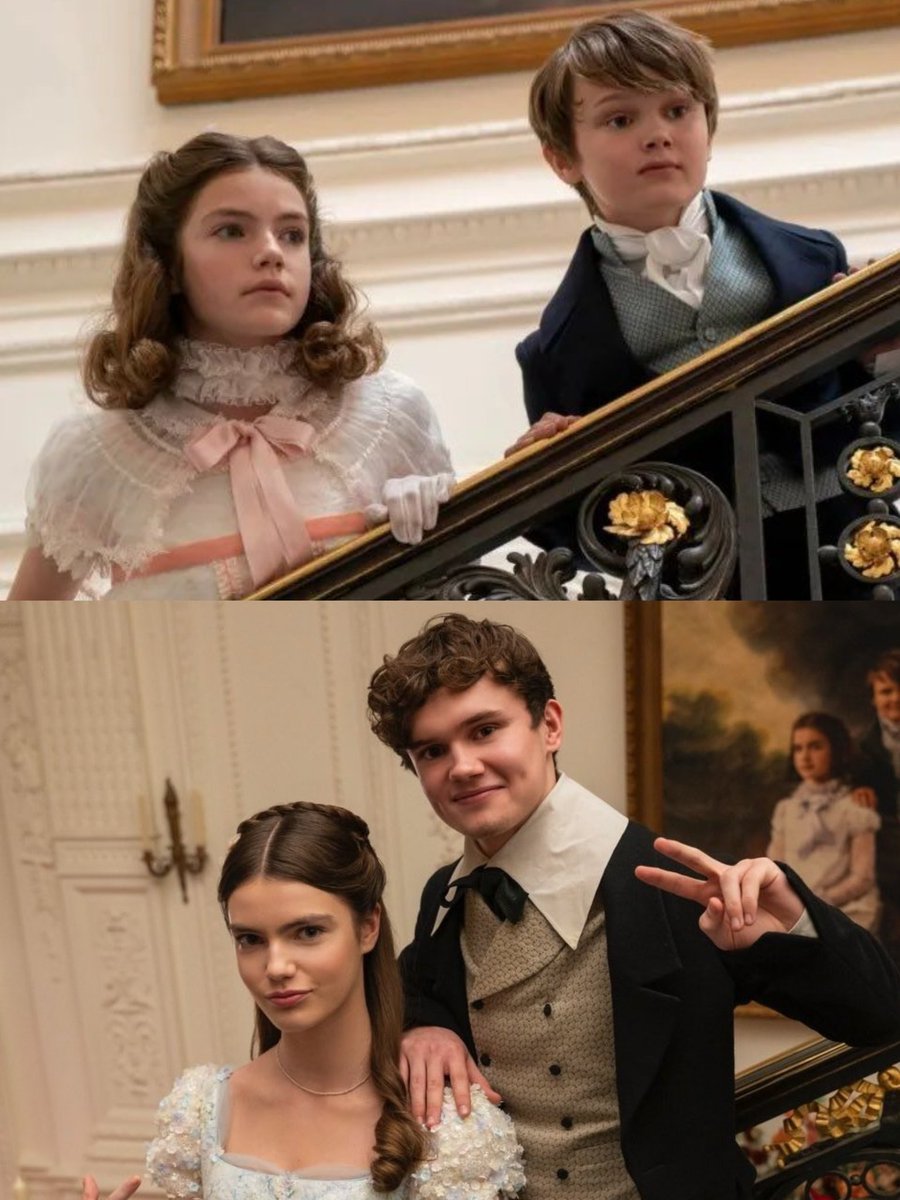 Julia Quinn ผู้เขียนนิยาย Bridgerton ให้สัมภาษณ์เกี่ยวกับความเป็นไปได้ของการทำซีซั่นของน้องไฮยาซินธ์และเกรกอรี่ 🎬

“มันตลกดีนะคะ เพราะตอนที่เริ่มแสดงพวกเขาอายุแค่12-13 ปีเอง ถ้าคุณถามฉันฉันคงตอบว่าฉันไม่รู้ค่ะ แต่พอฉันเจอพวกเขาอีกครั้งในงานเปิดตัว พวกเขาทั้งคู่กำลังดื่มไวน์