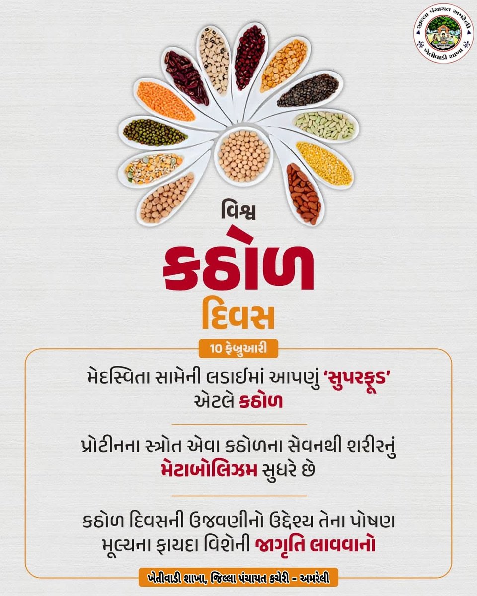 VikkySuperman's tweet photo. #World pulse Day 

@CollectorAmr
@ddoamreli
@Infoamreligog
@jdaextjnd
@DirectorateofA1
@AgriGoI
@daoamreli
@GujAgriDept https://t.co/7VmJ1R7oON