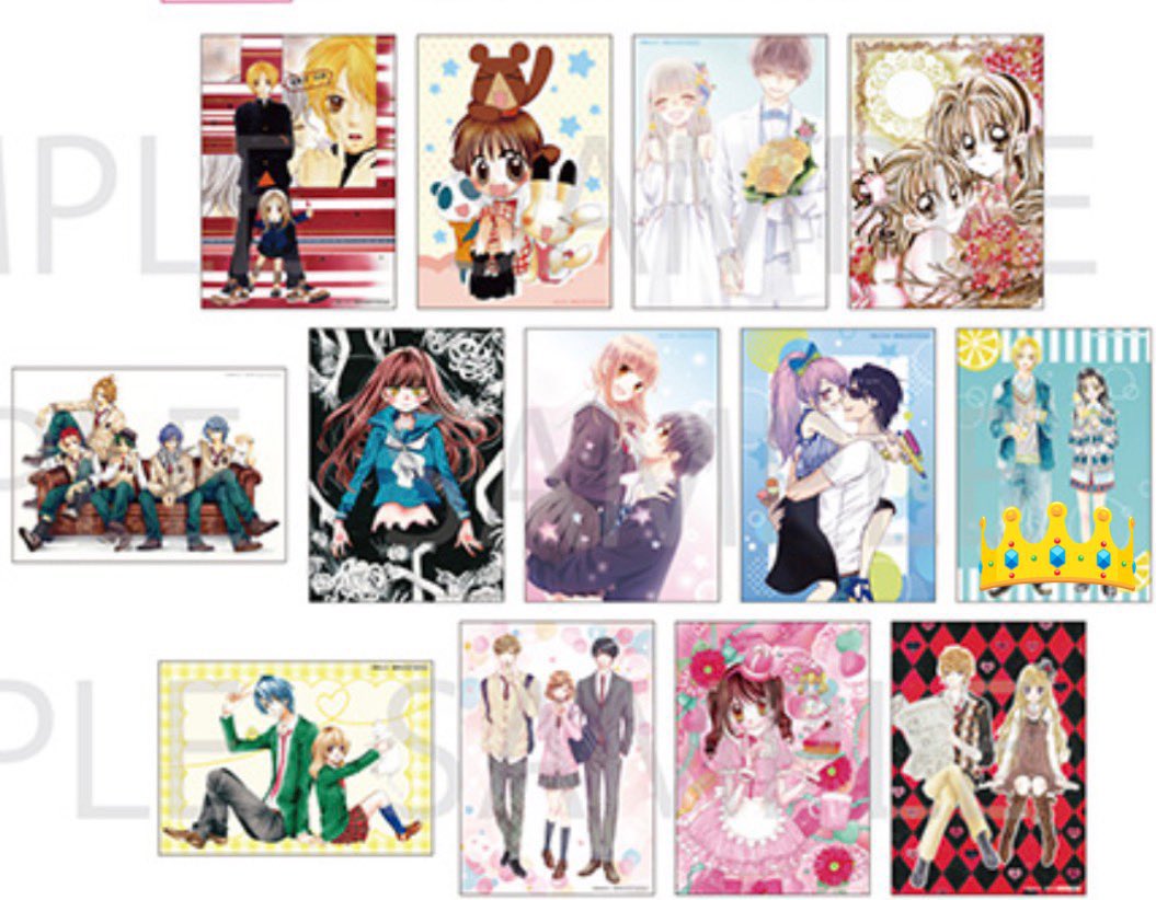 交換】 りぼんカフェ 缶バッジ キラキラカンバッジ アクリルステッカー