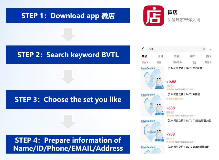 🎫 TICKET OPEN!

💙 BeverTonliew 1st Fan Meeting in China
Tickets are officially on sale!

🗓 Event Date: March 14, 2026
🎟 Ticket Sales Open: Feb 10, 2:00 PM (GMT+8)
📍 Where to Buy: 微店 APP（DM us if you need help!)

See you in Shanghai 💙✨
 #BeverTonliew #BesideTheSky