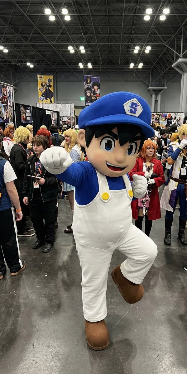 I'm just found this smg4 mascot in Pinterest.
can you tell me, is real or just used made by AI? 
#SMG4