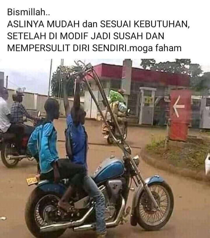 Kalo ada yg MUDAH, kenapa mempersulit diri sendiri?!

#tanyakenapa