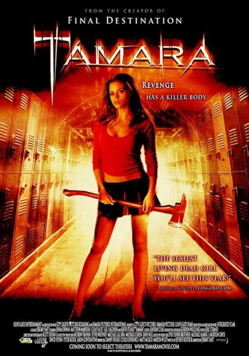 #NowWatching #firstTime 
Tamara (2005) 😵